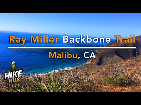 Hike Hub - Hiking Ray Miller BackBone Trail - Malibu - California ( Ocean, Mountains, & Drone Views)