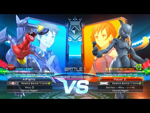 Garchomp vs Shadow Mewtwo - Pokkén Tournament DX