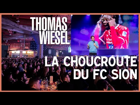 Thomas Wiesel au Gala du FC Sion 2023