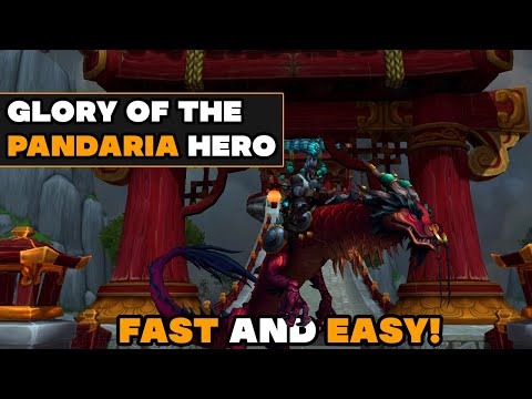 Glory of the Pandaria Hero Solo Fast and Easy! | Reigns of The Crimson Cloud Serpent