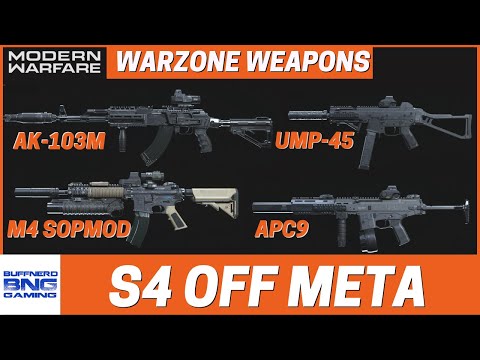 S4 Off Meta Builds - Call Of Duty Warzone