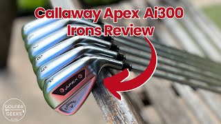 Callaway Apex Ai300 Irons Review - Under 3 Minutes