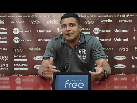 Coletiva Ao Vivo - Técnico Alexandre Lopes - AFE x XV PIR -01/07/2023!
