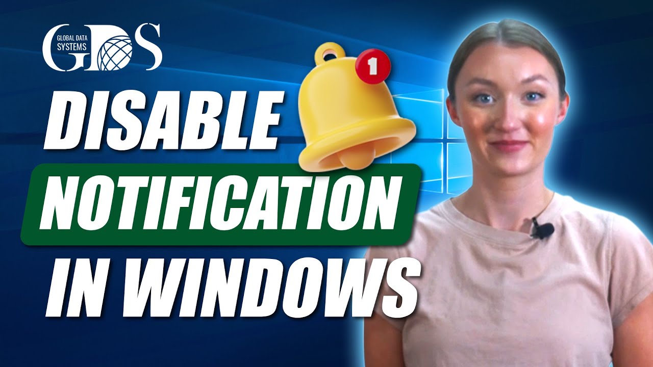 Disable Notifications in Windows