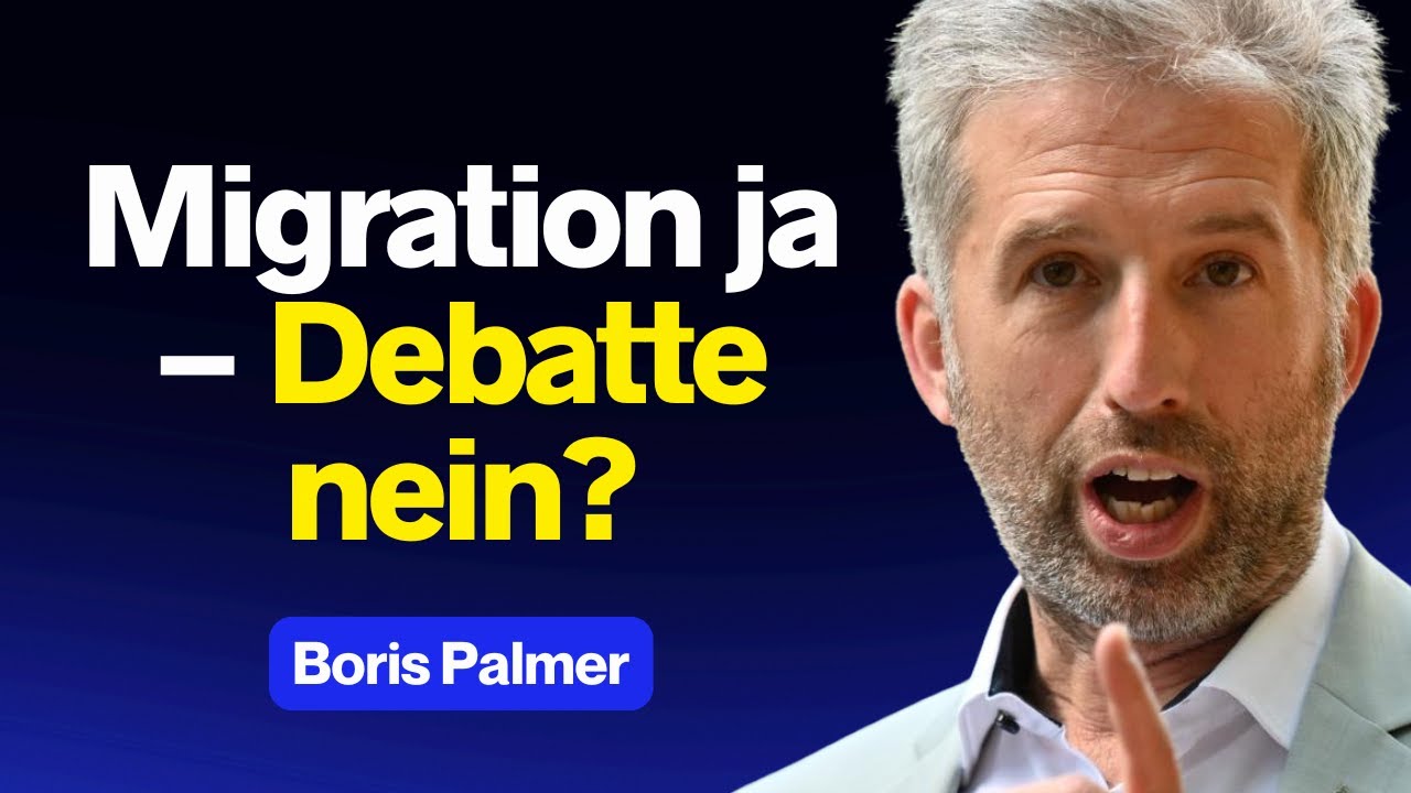 Es ist Zeit für die AfD! 🎯 Boris Palmer schockiert mit Klartext – Medien schweigen aus Angst!