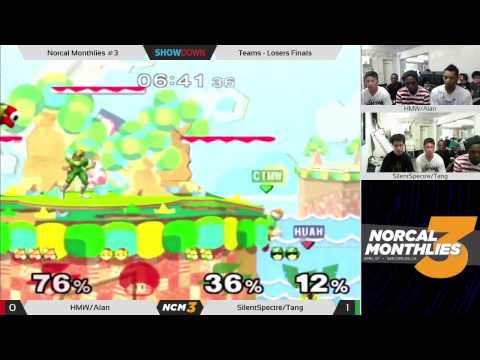 NorCal Monthlies #3 - HMW, Alan vs SS, Tang Team Loser Finals