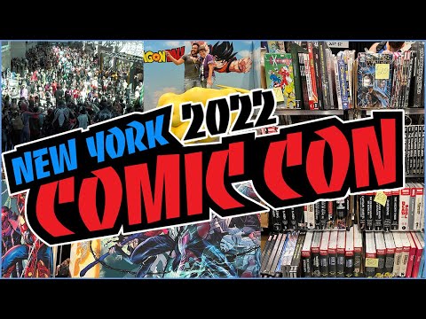 NYCC 2022 WALKING TOUR | New York Comic Con 2022 | Comics | Graphic Novels