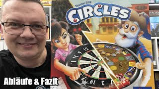 Circles (Huch!) - innovoatives Spiel als Dart oder Wilder Westen ab 7 Jahren