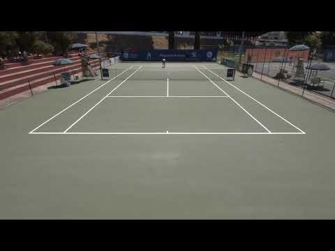 ITF Montemor Ladies Open 2020 Court 1, oitavos final Maia Lumsden GBR vs Magali Kempen BEL