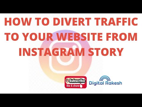 How to divert traffic to your website from Instagram story