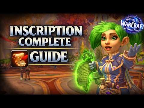 Inscription 1-100 in Midnight FAST | Best Specs for Maximum Gold Making