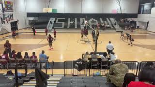 Highlight 32:29 - 37:29 from H.S. Volleyball Carver Lady Tigers vs Shaw Lady Raiders