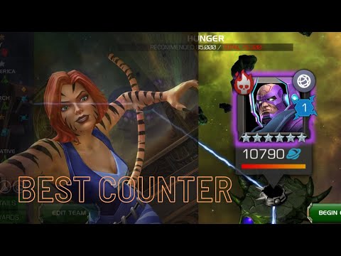 How to beat Galan Best Counter |Tigra Solo - Marvel Contest of Champion