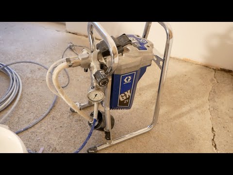 GX 21 Airless  von Graco Farbsprühsystem Einführung Vorstellung Arbeitsweise Vor- und Nachteile