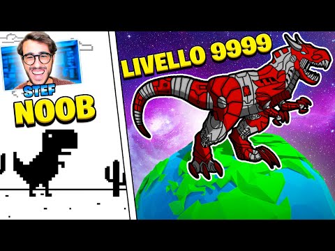 QUANDO FAI EVOLVERE IL TUO DINOSAURO 99999 VOLTE! - CyberDino