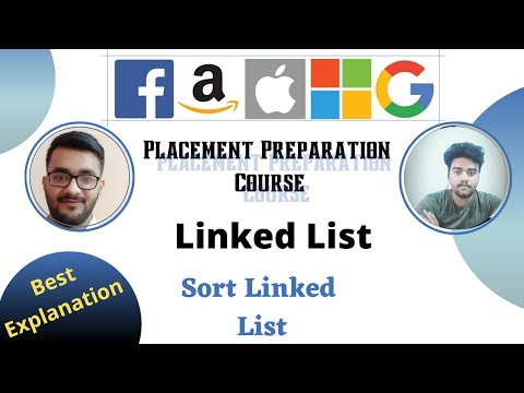 Sort List  || Linked List 16 || Placement Preparation Series || LeetCode 148 || Medium ||