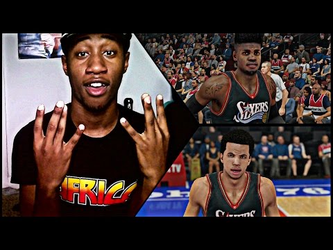 NBA 2K15 Philadelphia 76ers Challenge Face Cam ! Michael Carter-Williams Is TRASH ! | StaxMontana