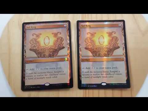 Sol Ring : The difference of foil in Kaladesh Inventions