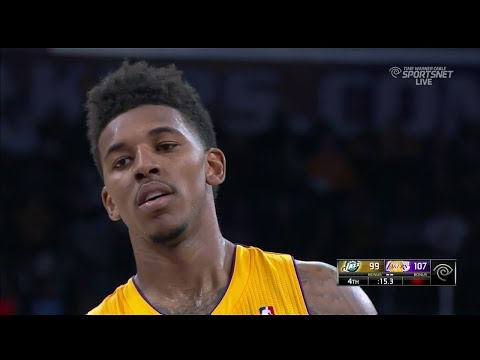 Nick Young 16 Points Game Highlights (Clutch Dunk) - Jazz vs Lakers (2014.01.03)