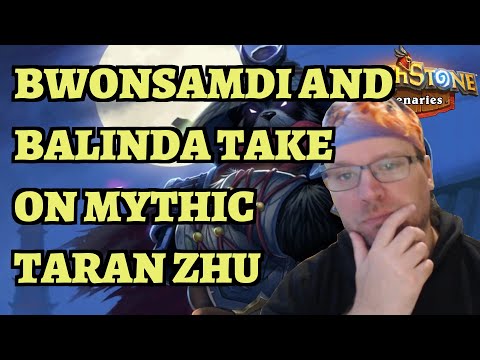 Bwonsamdi and Balinda Take On Mythic Taran Zhu! Level 220 Boss Rush Hearthstone Mercenaries