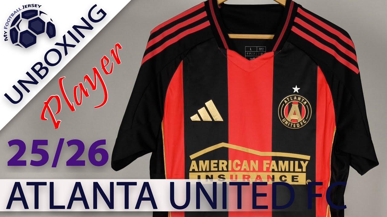Atlanta United FC Home Kit 2025 (GmKits) Player Version Unboxing Review