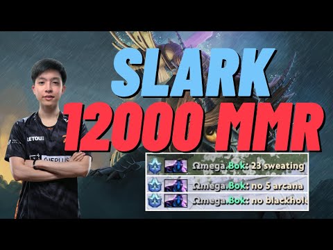 23savage Slark First 12k mmr | Gameplay  | DotaMode