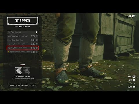 How To Retrieve Lost Legendary Pelt in Red Dead Redemption 2!!!