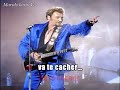 Karaoké Johnny Hallyday - Va te cacher  1978