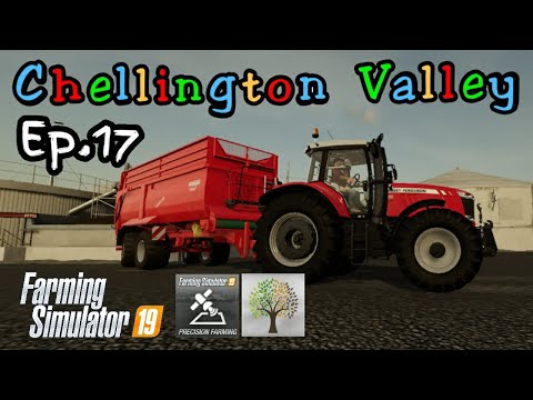 Chellington Valley - Winter is here - Ep.17 - Xbox Timelapse Farming Simulator 19 FS19
