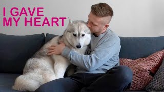 The Best Dog Therapy! Hugging Your Husky For Too Long