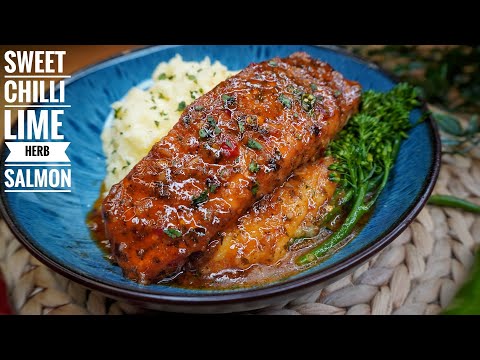 SWEET CHILLI LIME HERB SALMON