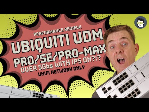 Performance Review - Ubiquiti UDM-Pro, UDM-SE and UDM-Pro-Max (IPS on and Networking Only)