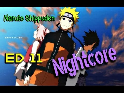 [NIGHTCORE] Naruto Shippuden ending 11| Omae Dattanda