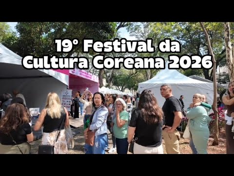 19° Festival da Cultura Coreana 2026 