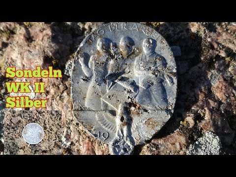 SONDELN - Detektator 1. Ewa bringt geile Funde und eine Silber Überraschung!!!  Metal Detecting..