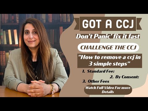 Got A Ccj Don T Panic Fix It Fast