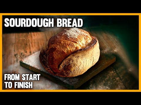 Como fazer pão Sourdough do início ao fim