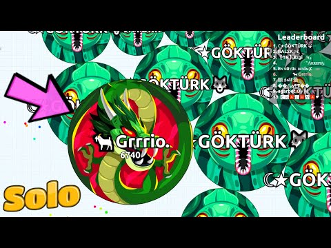 Agar.io - Epic Destroying Teams In FFA & Party Mode Revenge ( Agario Solo Gameplay )