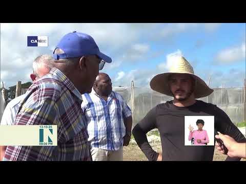 Vicepresidente de Cuba recorre finca del Proyecto Autopista