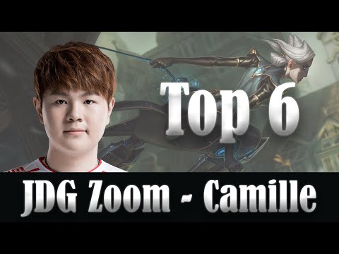 JDG Zoom (Camille Top) Top Plays - TES vs JDG, LPL 2020 Summer Playoffs Final Highlights