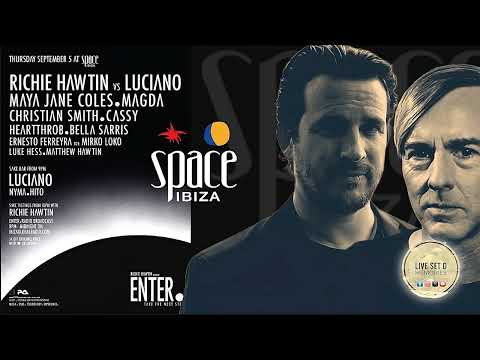 Richie Hawtin vs Luciano @ ENTER.Main, Space, Ibiza 05 09 2013 pt1