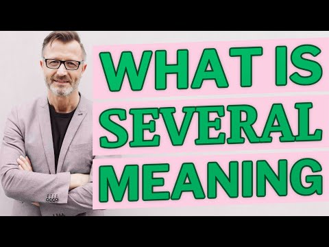 Several | Meaning of several