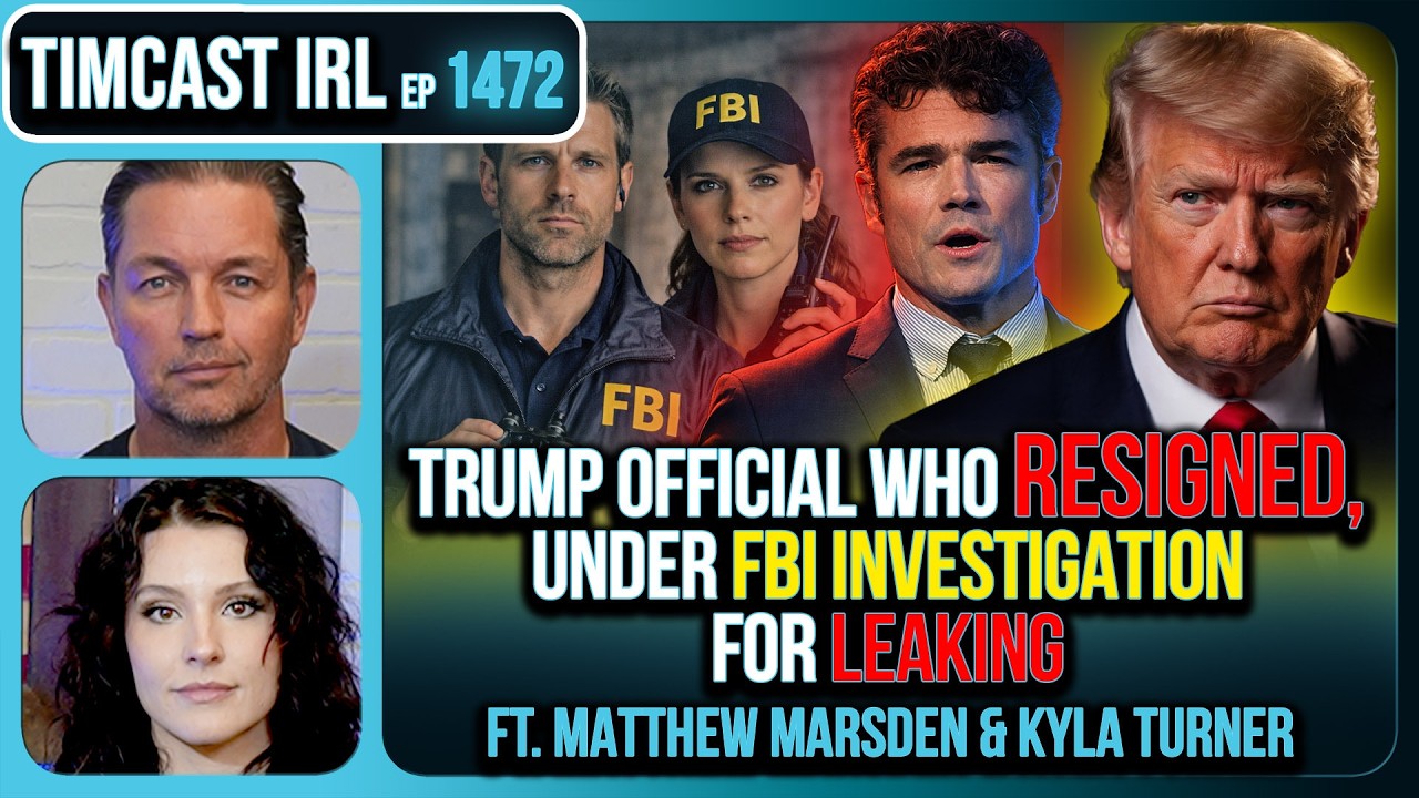 Trump Official Who Resigned, Joe Kent, Under FBI Investigation For LEAKING | Timcast IRL