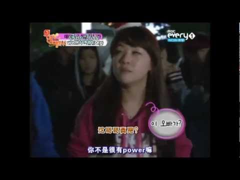 【中字】101224 Girl's Day&U Kiss  我们在恋爱 Ep3 3/4
