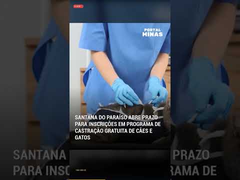 Santana do Paraíso Abre Inscrições para Programa Gratuito de Castração Animal