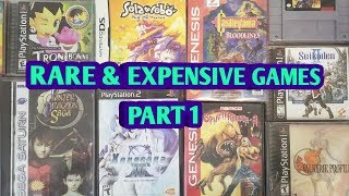 * RARE AND EXPENSIVE VIDEO GAMES IN MY COLLECTION * PART 1
