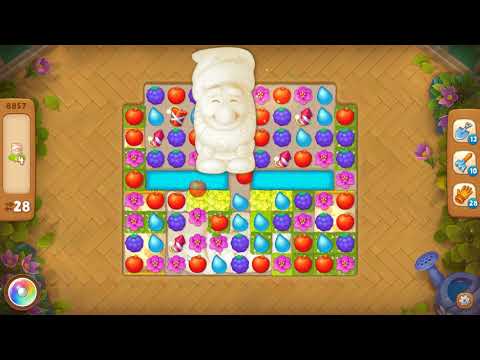 GardenScapes level 8857 🌱 Playrix HD 👋😘✌️