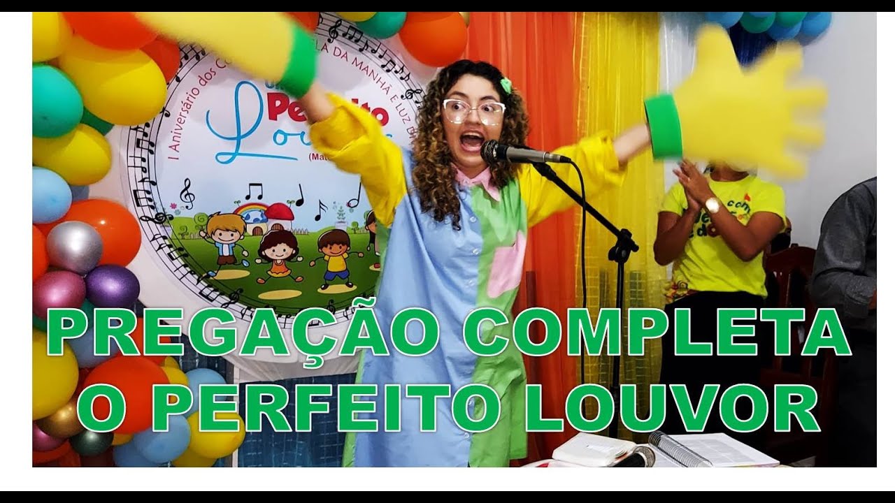 Pregação infantil - O perfeito louvor - Davi e Saul - Tia Nathalia
