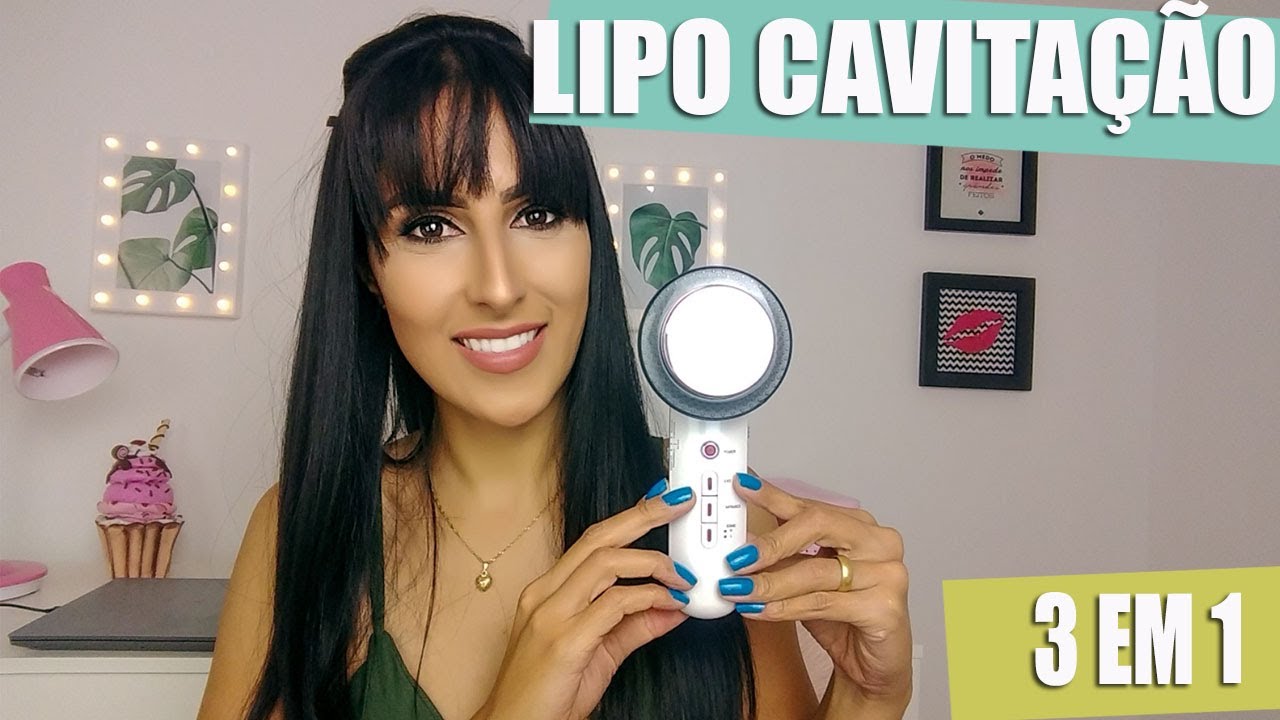Aparelho de lipo cavitação 3 em 1