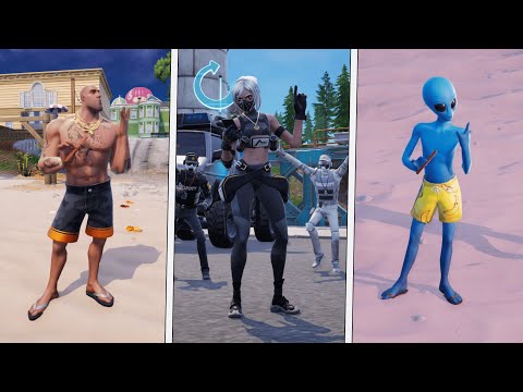 Fortnite All Bosses, Transformations & Mythic Weapons Locations Guide - Chapter 7 Season 1